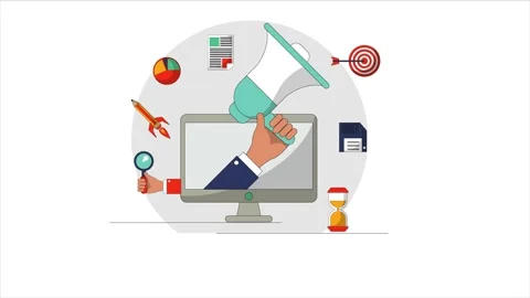 Mastering Digital Strategy: Essential Tools for Success Stock Footage 339343130