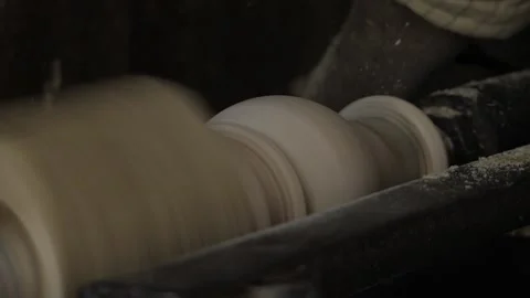 Mastering the Potter's Wheel - Crafting Elegant Ceramics Stock Footage 314472275