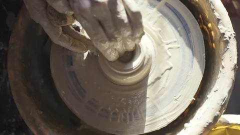 A masterpiece creation from clay the view from the top Vidéo 87481045
