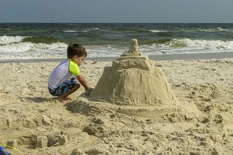 Masterpiece in the Sand Foto stock