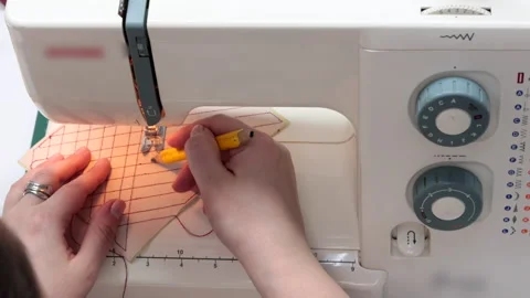 Master’s Hands Working on Leather Stock Footage 306745478