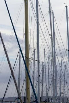 Masts and rigging Stock Photos