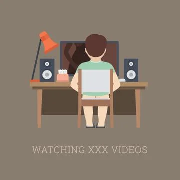 Masturbation Stock Illustration