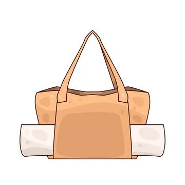 Mat Bag illustration Stock Illustration