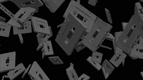 Mat Cassette Alpha Chanel Video stock 146731680
