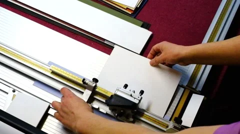 The mat picture, cutting Stock Footage 62111722