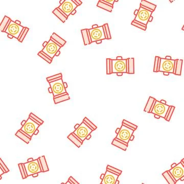 Mat for ram vector seamless pattern Stock Illustration