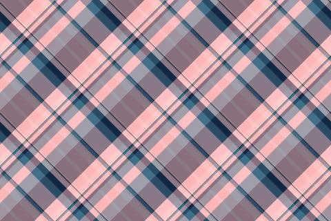 Mat seamless fabric pattern, tie texture plaid vector. Aesthetic textile ch.. Stock Illustration