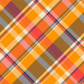 Mat texture textile pattern, striped fabric plaid check. Length vector back.. Stock Illustration