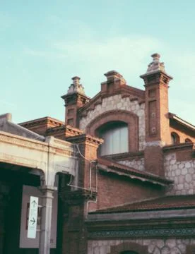 MATADERO EDIFICIO MADRID ESPAÑA Stock Photos