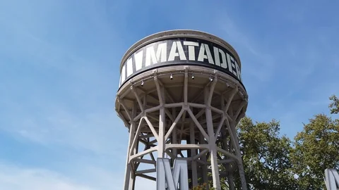 Matadero Madrid multi functions event complex Madrid Spain Stock Footage 109298318