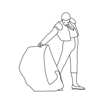 Matador icon Stock Illustration