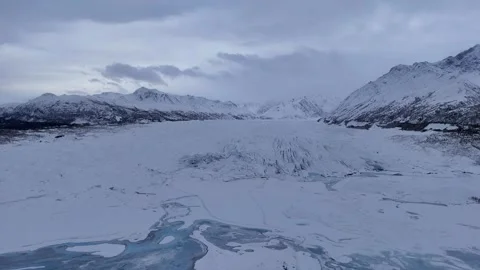 Matanuska Glacier Part 1 Stock Footage 327884647