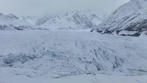 Matanuska Glacier Part 2 Stock Footage 327884683