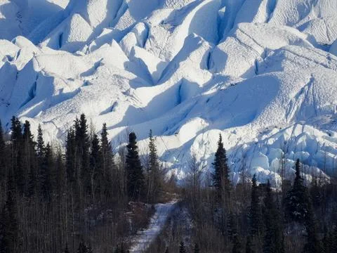 Matanuska glacier Stock Photos