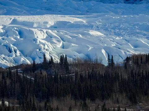 Matanuska glacier Stock Photos