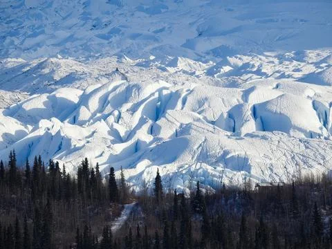 Matanuska glacier Stock Photos