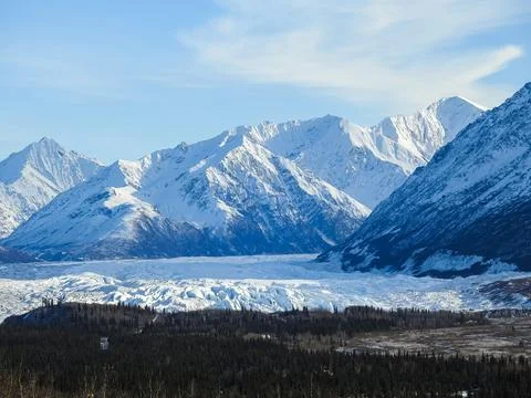 Matanuska glacier Stock Photos