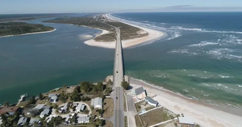 Matanza Inlet Video stock 327807054