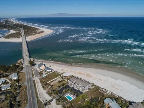 Matanzas Inlet 库存照片