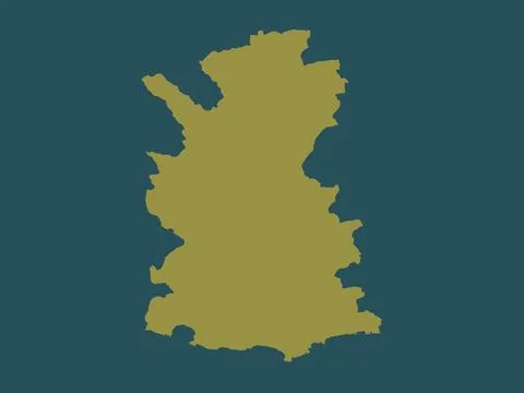 Matara, Sri Lanka. Solid color shape Illustrazione stock