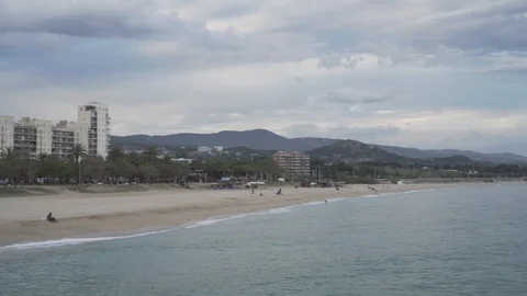 Mataro, Barcelona. Panoramic view Stock Footage 108060232