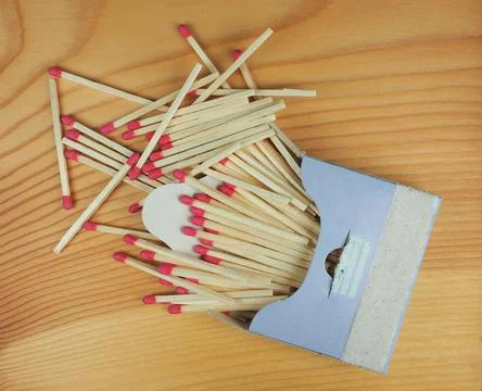 Match box Foto stock