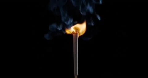 Match burning Stock Footage 140499630