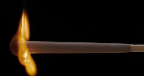 Match burning Stock Footage 140499880