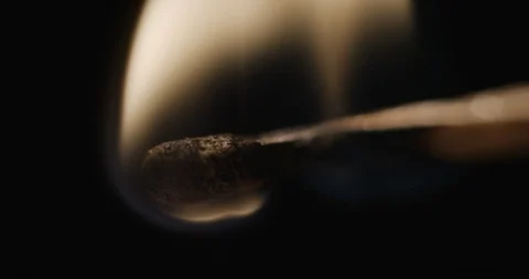 Match fire slowmotion at 240 fps Stock Footage 97787832