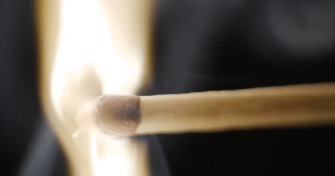 Match fire slowmotion at 240 fps 스톡 동영상 97787851