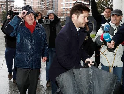 Match fixing trial continues, Pamplona, Spain - 23 Jan 2020 Stock Photos