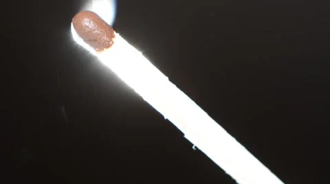 Match Flared Stock Footage 48349533