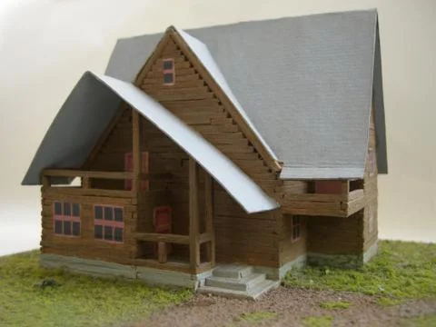 Match house model Stock Photos