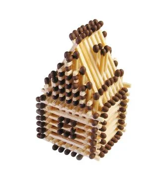 Match house Stock Photos