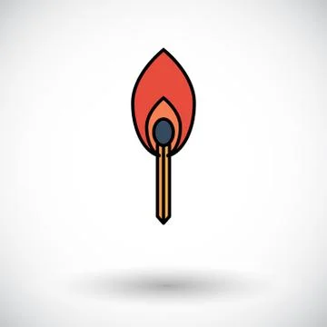 Match icon Stock Illustration