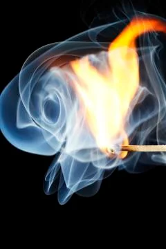 Match igniting Stock Photos