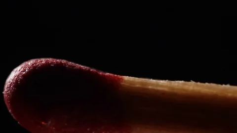 Match inginiting macro footage Stock Footage 85940275