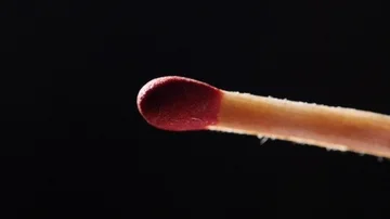 Match inginiting macro footage Stock Footage 85941159