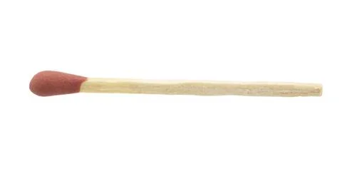 Match isolated on white background Stock Photos