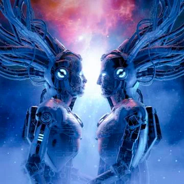 Match made in steel Illustrazione stock