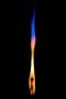 The match with original colored flame Photo