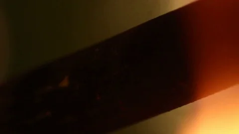 Match Stick Burns Down Stock Footage 74519247