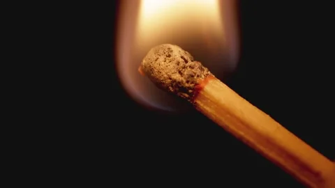 Match Stick Matchstick Lighting Stock Footage 234243101