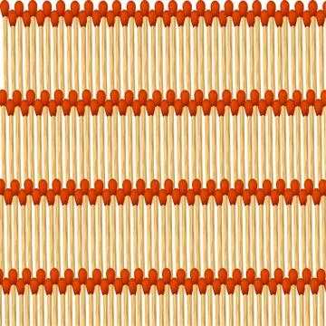 Match on white Stock Illustration