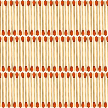 Match on white manpattern Illustrazione stock