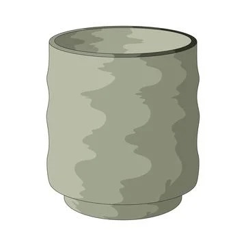 Matcha cup illustration Stock Illustration