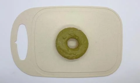 Matcha Donut Stock Photos