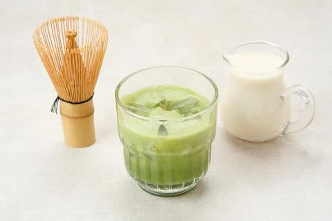 Matcha Drink Stock Photos