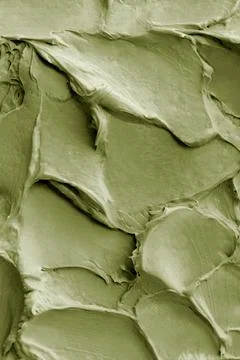 Matcha frosting texture background close-up Stock Photos